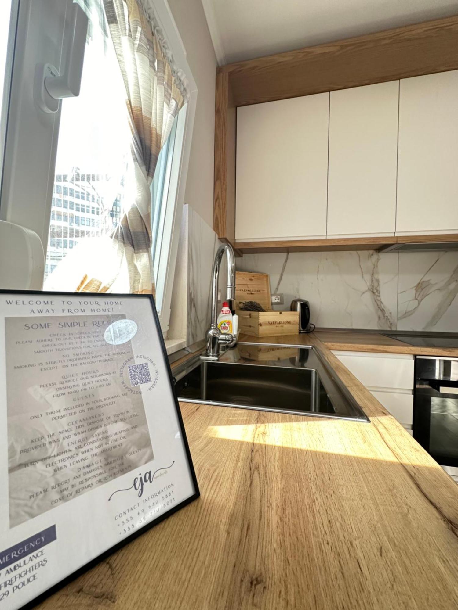 Eja Apartment 3 Tiranë Ngoại thất bức ảnh